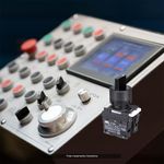 Comutador Rotativo Liga com Pulsador/Desliga/Liga com Pulsador 2NA