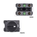 Comutador Rotativo Liga/Desliga/Liga com Pulsador 2NA Margirius