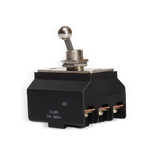 Interruptor Tripolar Alavanca de Metal Margirius