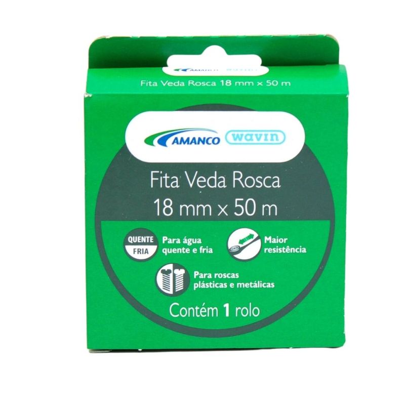 Fita Veda Rosca 18mmx50M