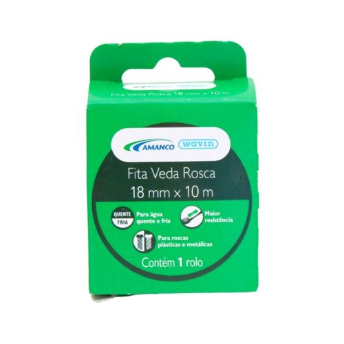Fita Veda Rosca 18mm Amanco