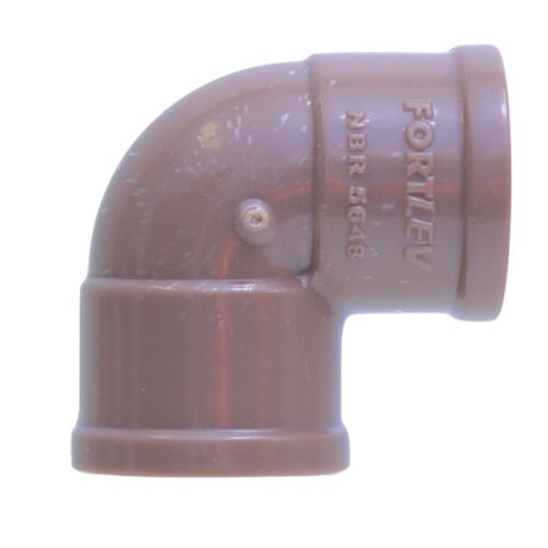 Joelho 90 Soldável PVC 25mm Fortlev