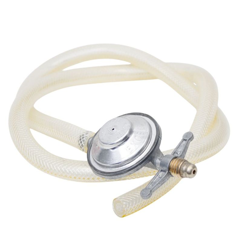 Regulador Gás Doméstico 1kg/h 3/8" BM com Mangueira 1,25m Vinigás