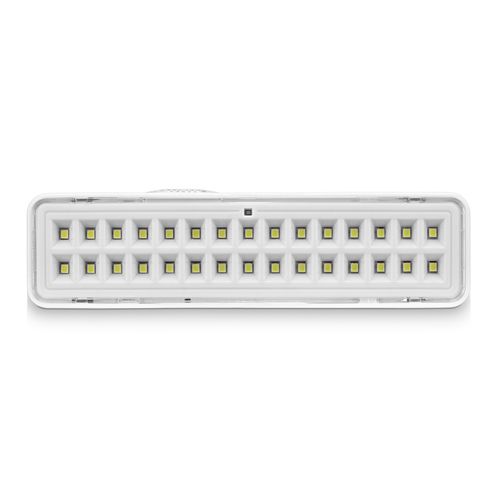Luminária de Emergência LED Barra Branca 2W Bivolt Elgin