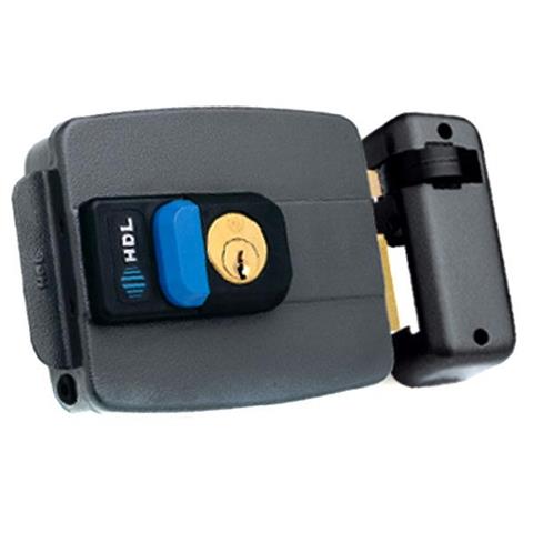 Fechadura Elétrica Dupla com Botão Abertura para Dentro C90 12V HDL