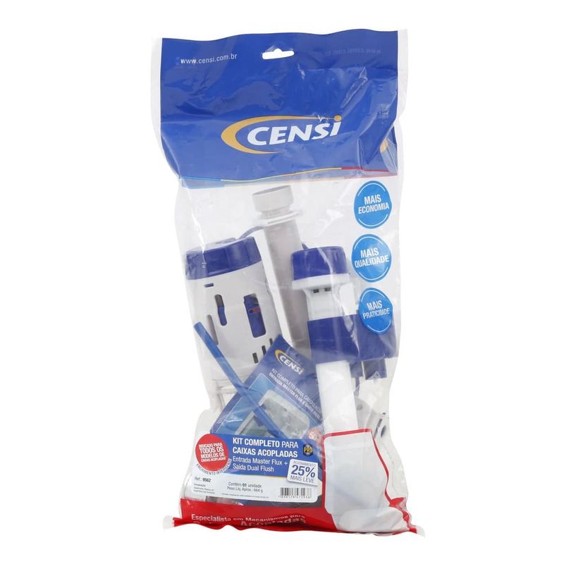 Mecanismo Completo para Caixa Acoplada Superior e Lateral 9562 Censi