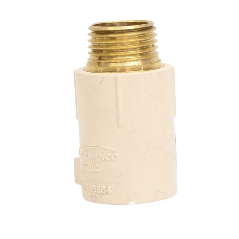 Conector de Transição Rosca Fêmea Macho CPVC DN22 x 3/4" Amanco