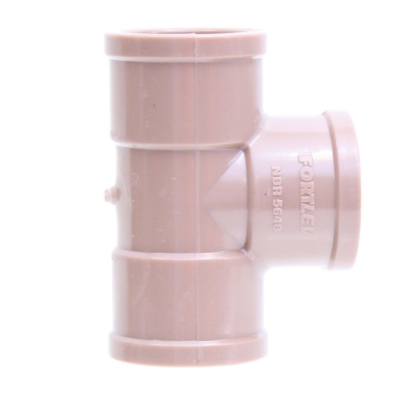 Te Soldável PVC 25mm Fortlev