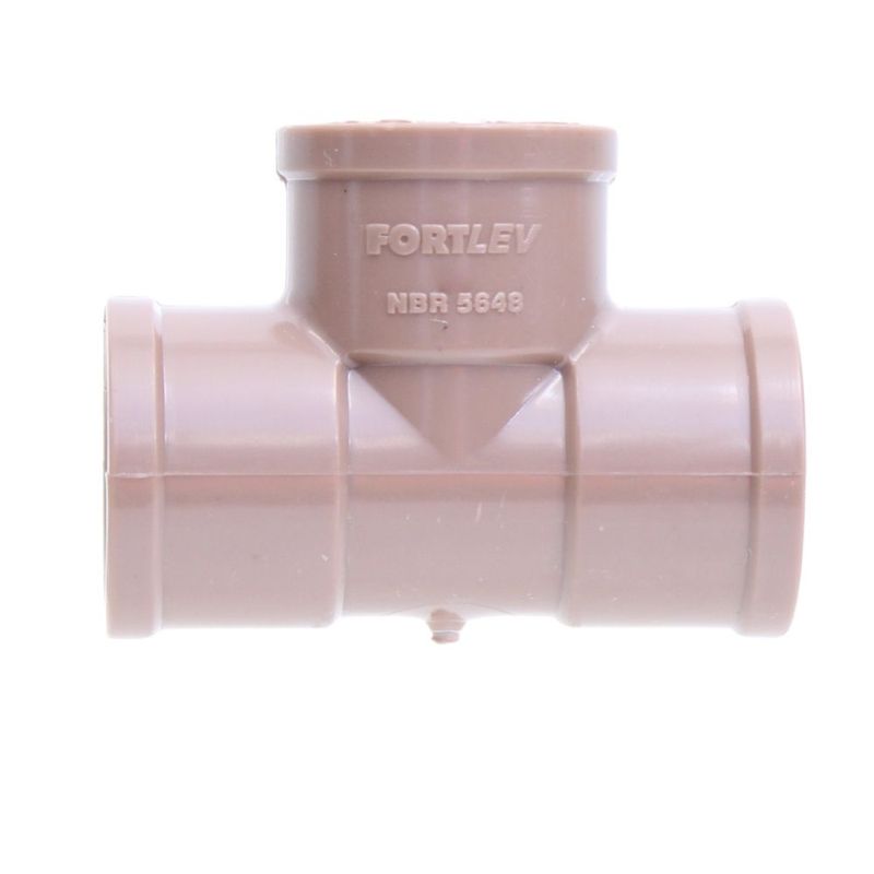 Te Soldável PVC 25mm Fortlev
