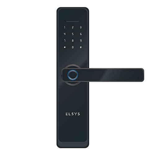 Fechadura Digital de Embutir DE4000B com Biometria e Wifi Elsys