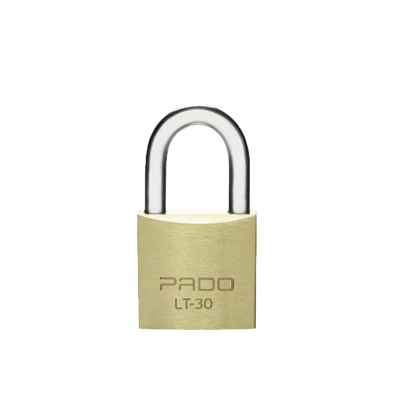 Cadeado em Blister com 02 Peças Mesmo Segredo 30mm Latão