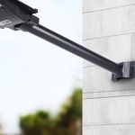 Poste para Luminária de Led 50cm Preto de Aço Blumenau