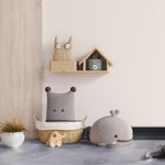 Rodapé Poliestireno Preto Frisado 15x1,5x240cm