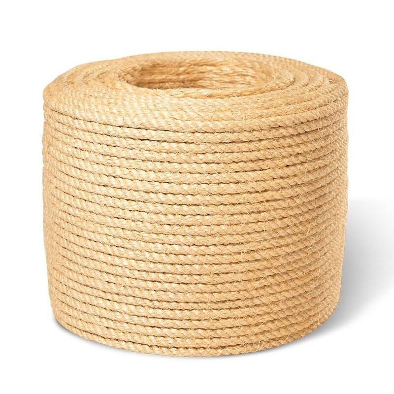 Corda Torcida Sisal Natural 12mm por Metro
