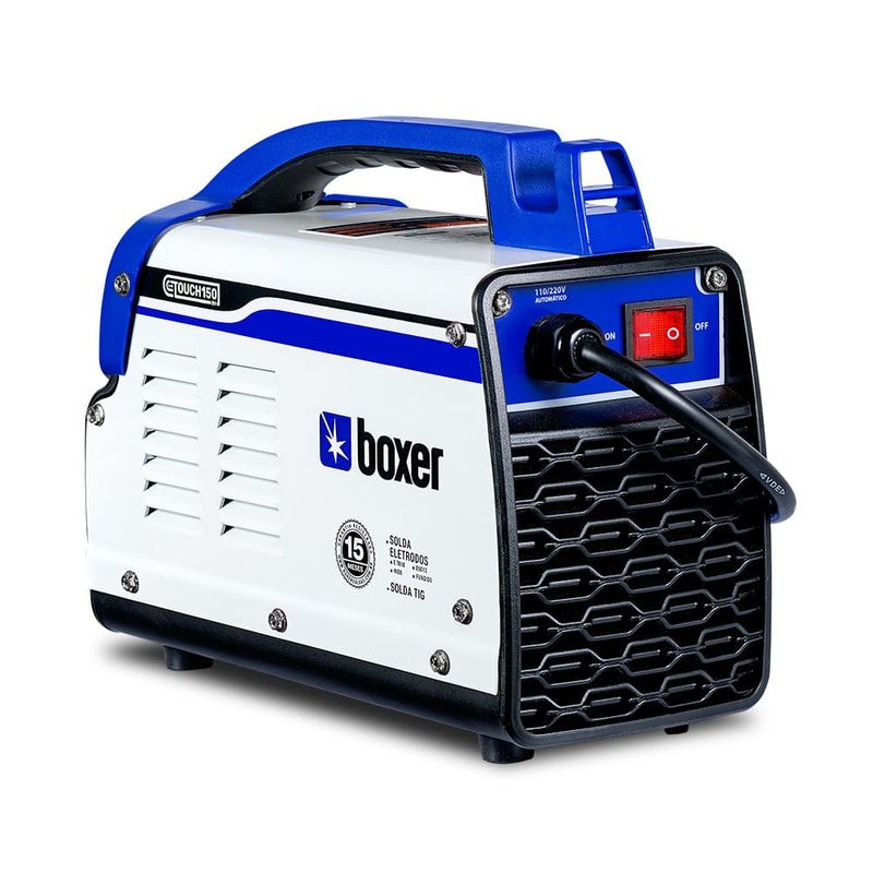 Máquina de Solda Inverter 140A TOUCH150BV 110/220V Boxer