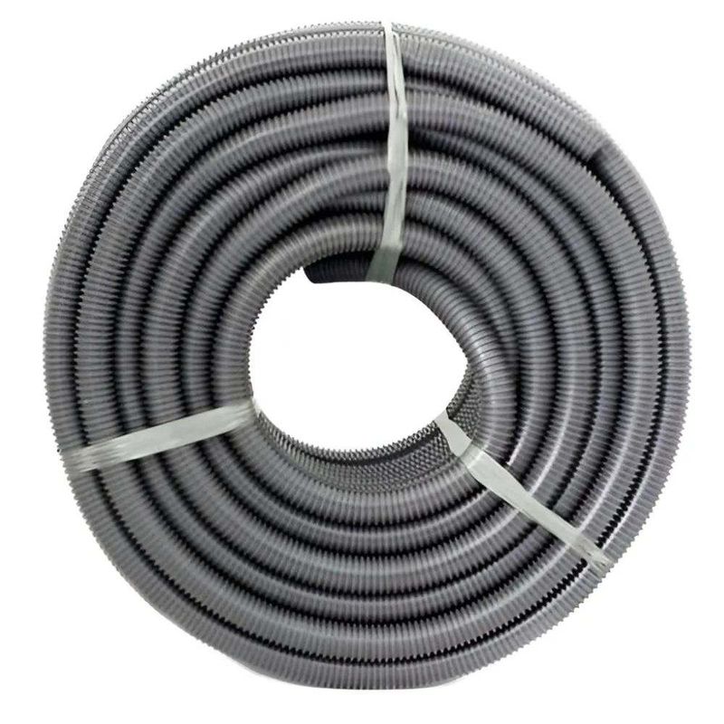 Eletroduto Corrugado 3/4" 25mm Cinza Tubos Bravo 50 Metros