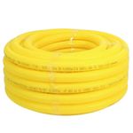 Eletroduto Corrugado 1/2" 20mm Amarelo Amanco 50 Metros
