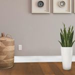 Rodapé PVC Master Branco Frisado 7x240cm