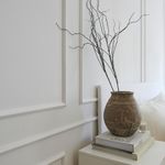 Rodameio Poliestireno Branco Frisado 4x2x200cm