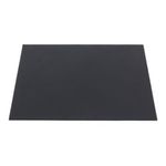Piso Emborrachado Corrugado Preto 4mm 50x50cm