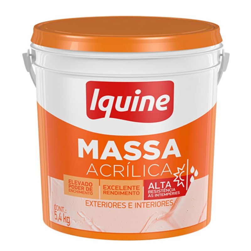 Massa Acrílica 5,4Kg Iquine