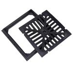 Ralo PVC Preto 20x20cm Odem