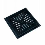 Ralo PVC Preto 20x20cm Odem