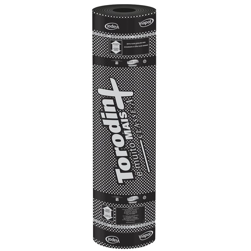 Manta Asfalt Pol Tpiii Torodin 4mm 10m Viapol Lajes e Telhados