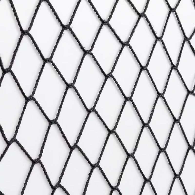 Kit Rede de Proteção 1,60x5,00m Malha 6x6cm com Corda Preta