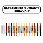 Barramento Trifásico Tipo Flutuante 28 Pólos + N/T para Quadro Volt