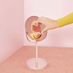 Espelho de Aumento 34,5x18,5cm Mesa Articulado Cromado