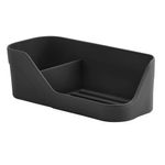 Porta Detergente e Bucha para Cozinha Preto Ou Trium Compacto