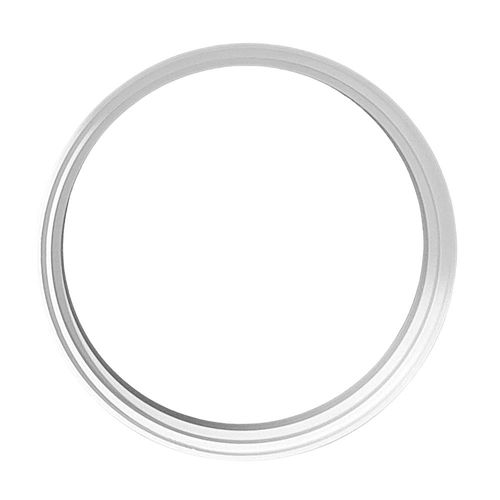 Porta Grelha Redonda Branca para Grelha Redonda PVC Grap