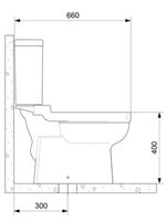 Kit Vaso Sanitário com Caixa Acoplada Elite 3/6L Branco Celite