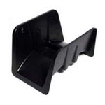 Suporte Plástico Preto para Mangueira de Jardim Mantac