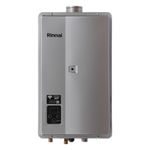 Aquecedor de Água a Gás GN 27L E27 FEH Inox Digital Bivolt Rinnai