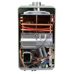 Aquecedor de Água a Gás GN 27L E27 FEH Inox Digital Bivolt Rinnai