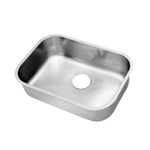 Cuba de Embutir Retangular 47x32x14,5cm Aço Inox Docol N1
