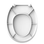 Assento Sanitário Infantil Polipropileno Oval Branco