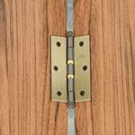 Dobradiça Porta Camarão 3.1/2"X2.5/16" até 21Kg Aço Oxidado 03 Peças