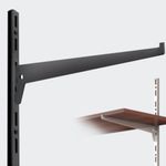 Suporte Simples Encaixe Até 50Kg 30cm Aço Branco