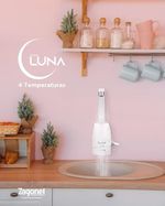 Torneira Elétrica Luna de Parede Branca 127V 5500W Zagonel