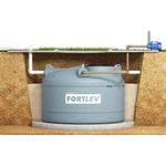Cisterna Poliestileno com Tampa de Rosca 3000L Fortlev