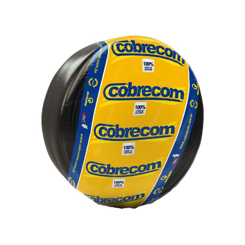 Cabo-PP-2x15mm²-300-500V-Cobrecom-100-Metros