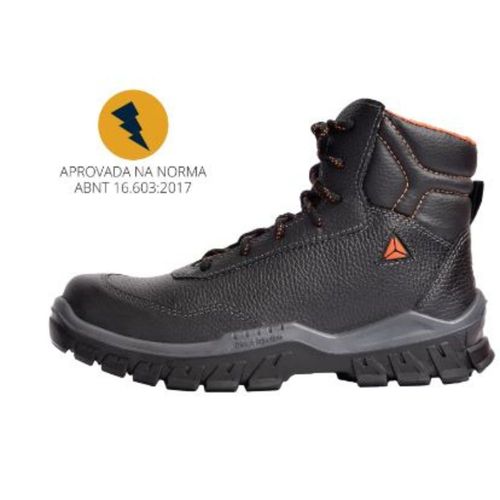 Bota Altamira Eletric Antiperf Pt Bico Composite Ca48952 N43 Deltaplus