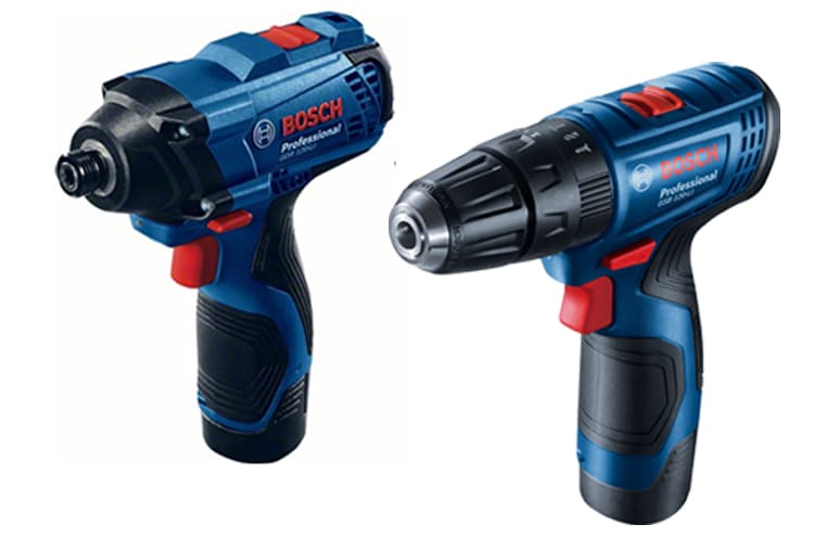 Conheça o Combo Bosch Chave de Impacto GDR 120-LI + Parafusadeira GSR 120-LI